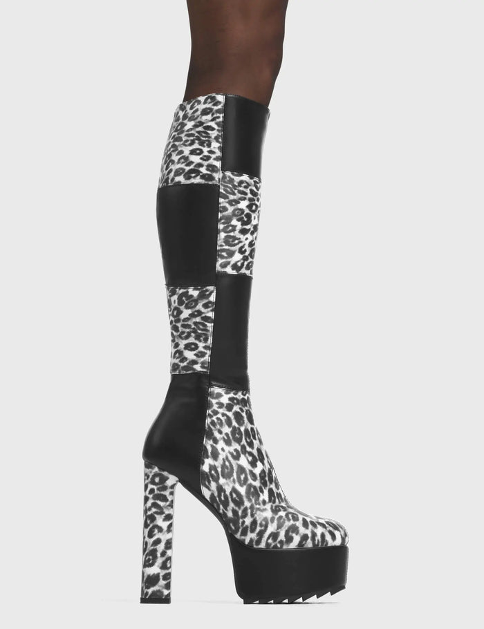 lamoda Alight Platform Knee High Boots