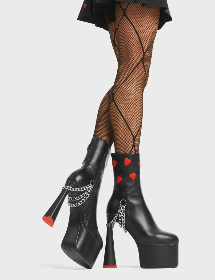 Lamoda Back Me Platform Ankle Boots