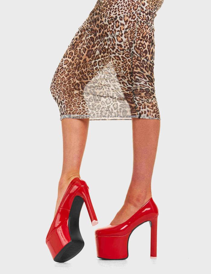 lamoda Baddy Platform Heels