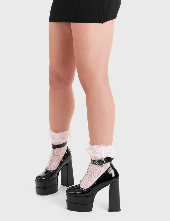 lamoda Binded Platform Heels