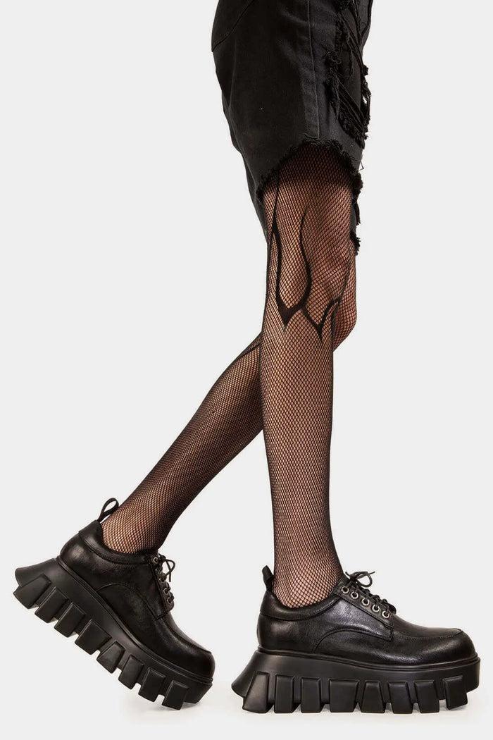 Lamoda Black Hole Chunky Platform Sneakers