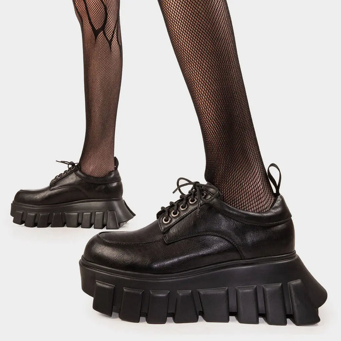 Lamoda Black Hole Chunky Platform Sneakers