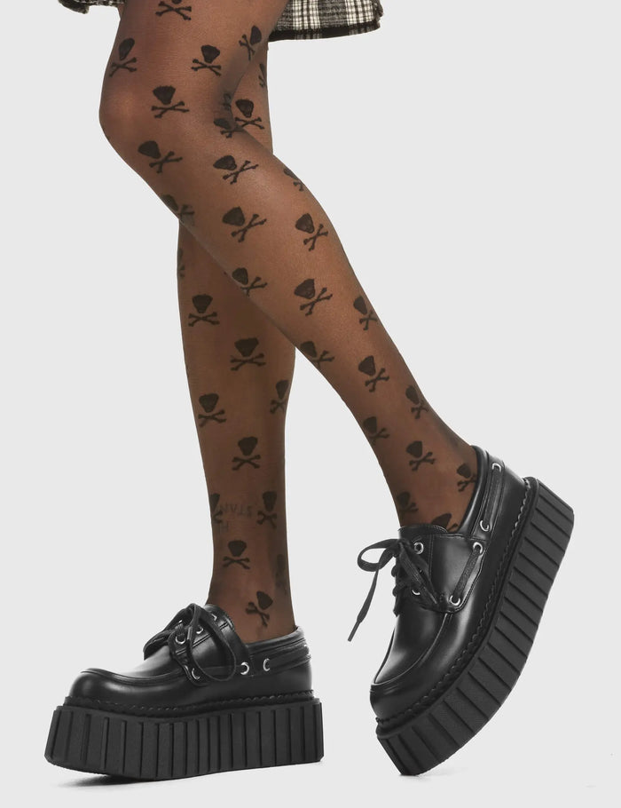 Lamoda Breaking News Chunky Platform Creeper Shoes