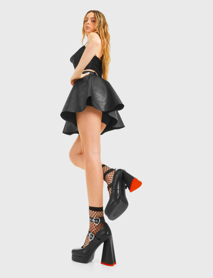 Lamoda Broken Hearts Platform Heels
