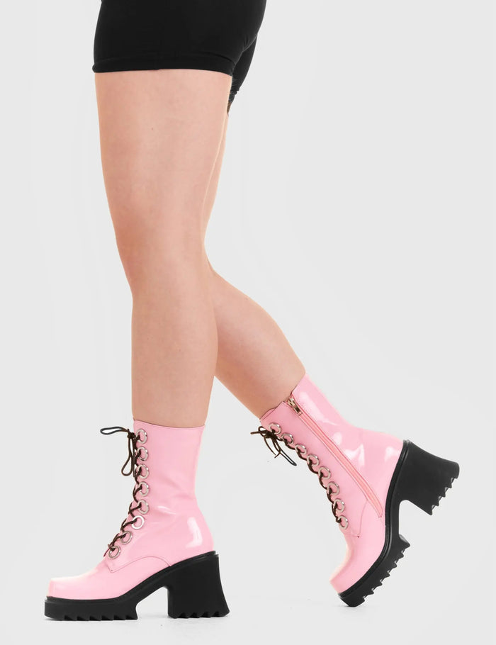Lamoda Bulletproof Chunky Platform Ankle Boots