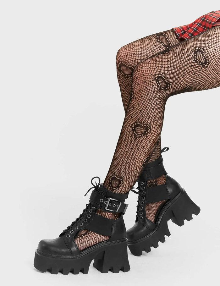 Lamoda Busy Chunky Platform Ankle Boots