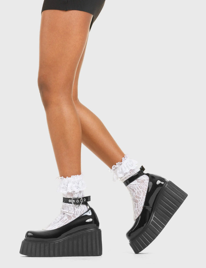 Lamoda Cant Stop Chunky Platform Creeper Shoes