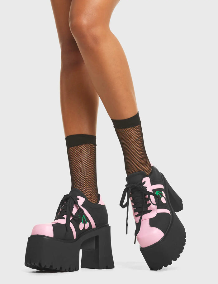 Lamoda Cherry Tree Chunky Platform Sneakers