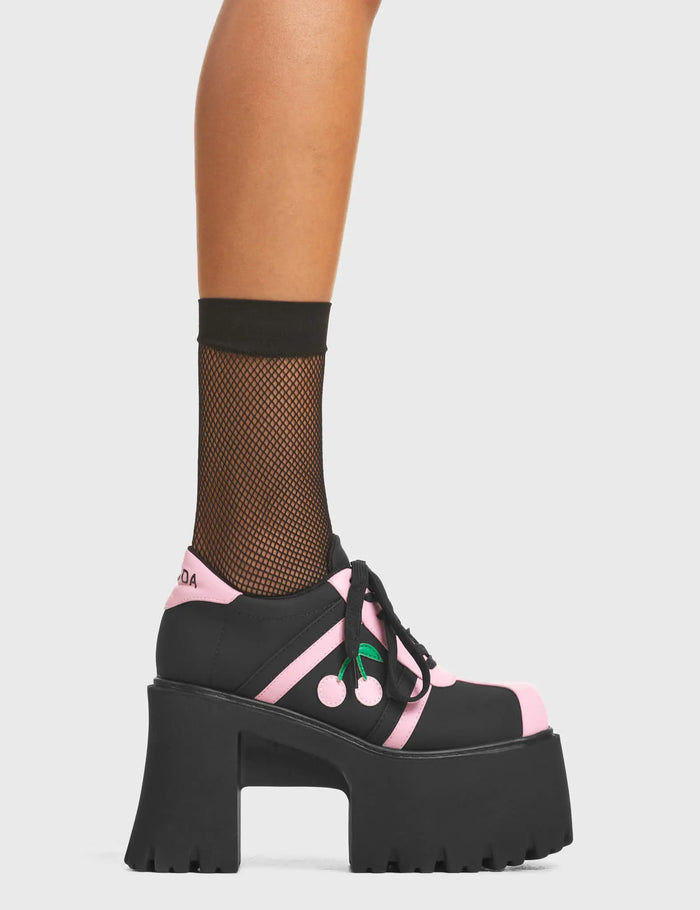 lamoda Cherry Tree Chunky Platform Sneakers