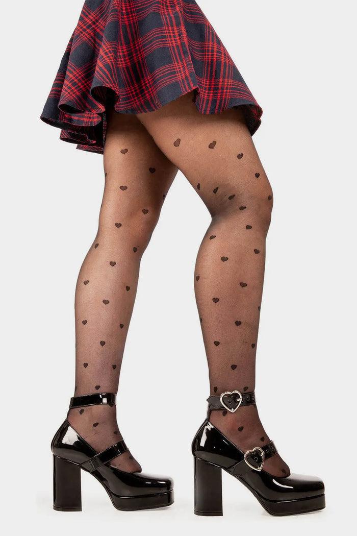 Lamoda Chrome Heart Platform Heels