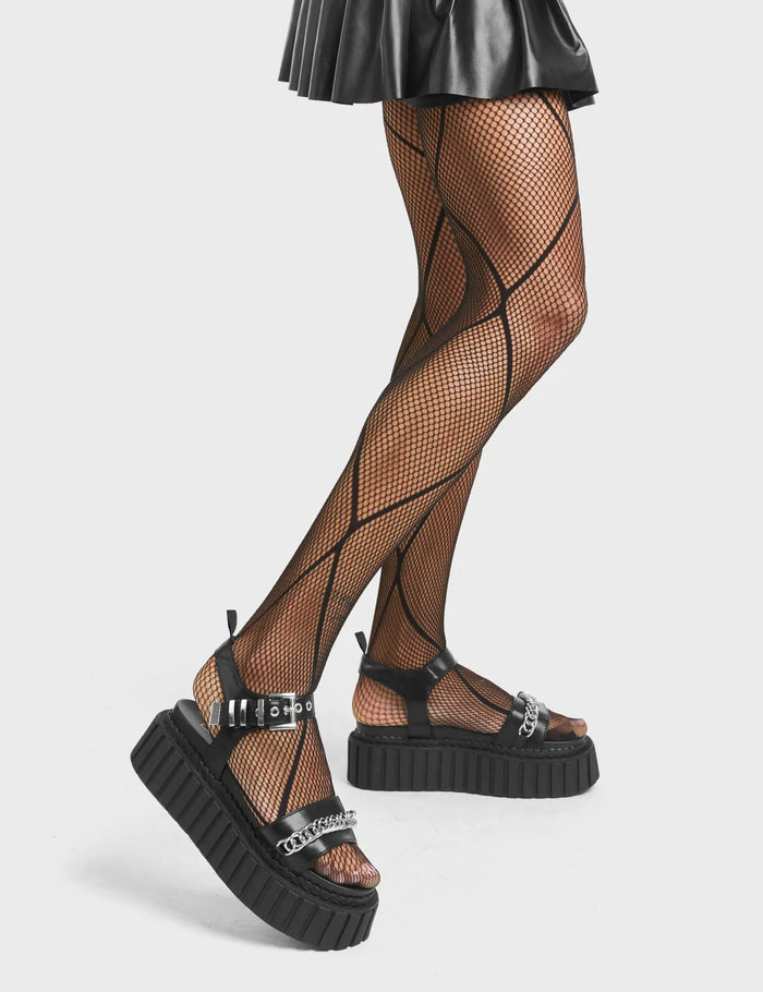 lamoda Convincing Chunky Platform Creeper Sandals