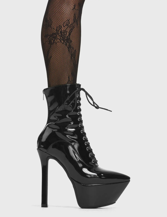 lamoda Cool Kids Platform Ankle Boots