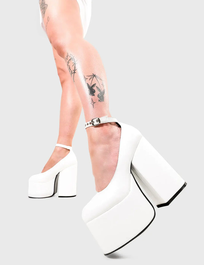 lamoda Copy My Lingo Platform Heels