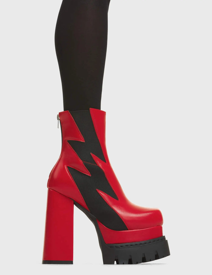 lamoda Count Me In Platform Ankle Boots