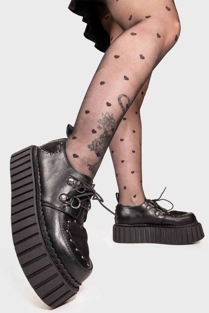 Lamoda Cryptic Love Chunky Creeper Shoes