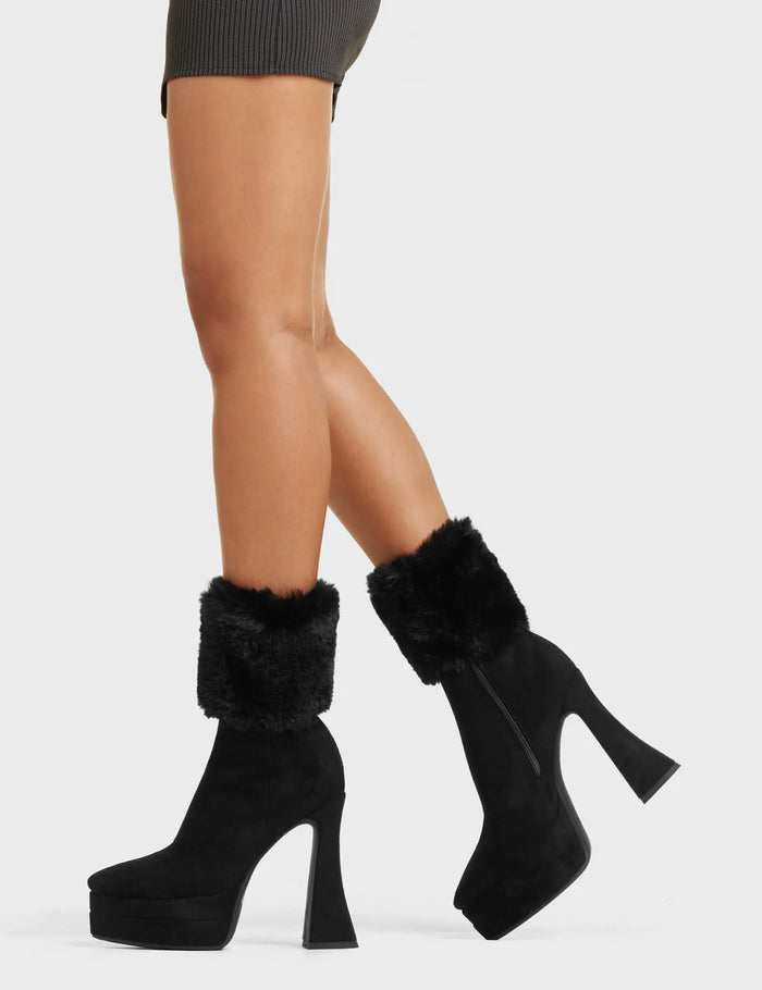 Lamoda Cupcake Platform Ankle Boots