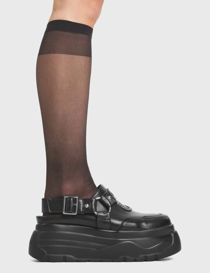 Lamoda Cut Above Chunky Platform Clogs