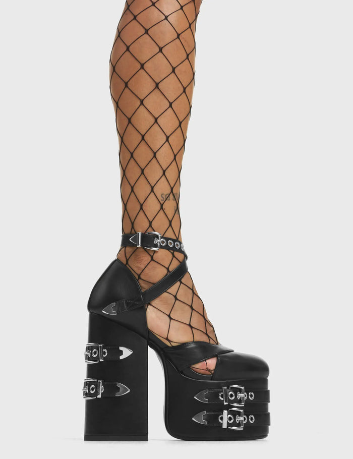 lamoda Dangerous Platform Heels