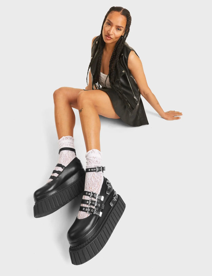 Lamoda Daydreaming Chunky Platform Creeper Shoes