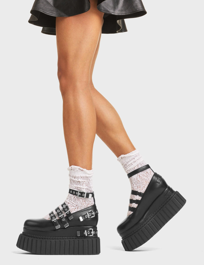 Lamoda Daydreaming Chunky Platform Creeper Shoes