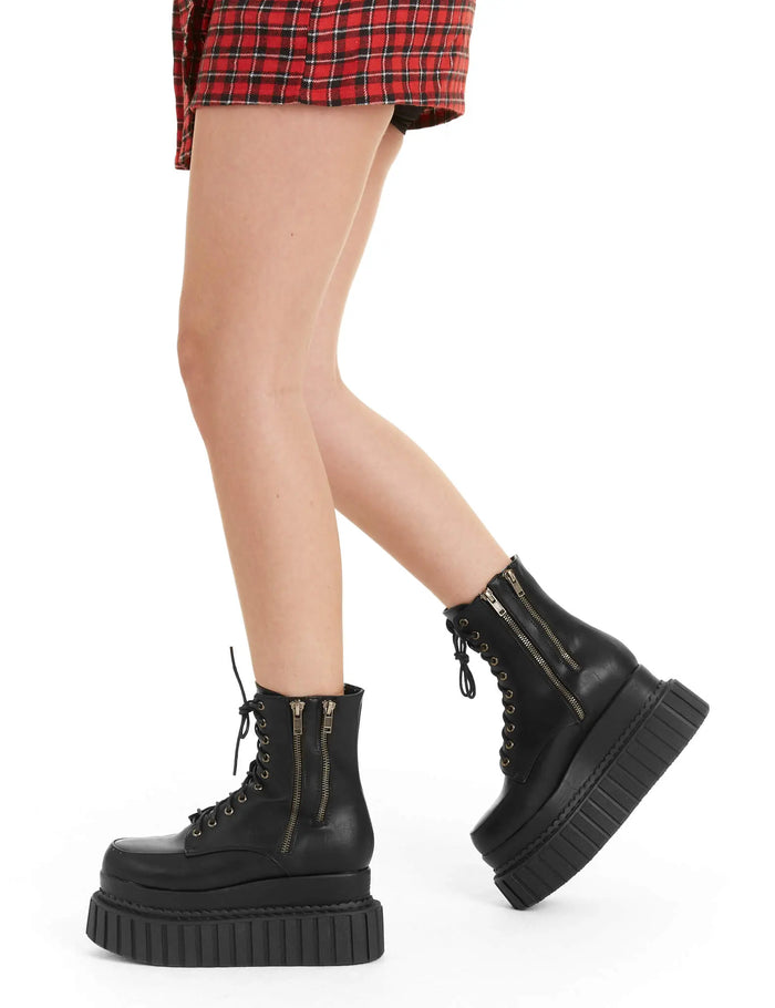 Lamoda Declined Chunky Ankle Creeper Boots