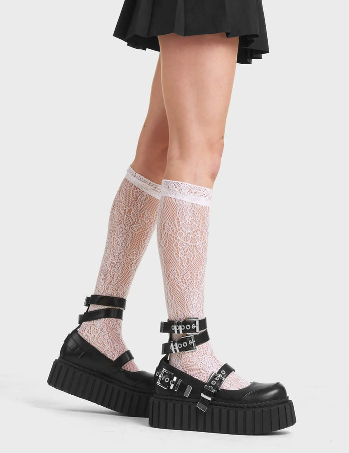 Lamoda Dish It Out Chunky Creeper Shoes