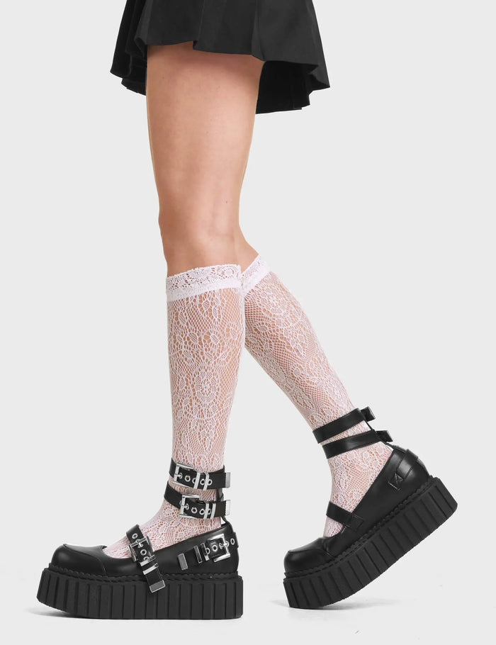 Lamoda Dish It Out Chunky Creeper Shoes