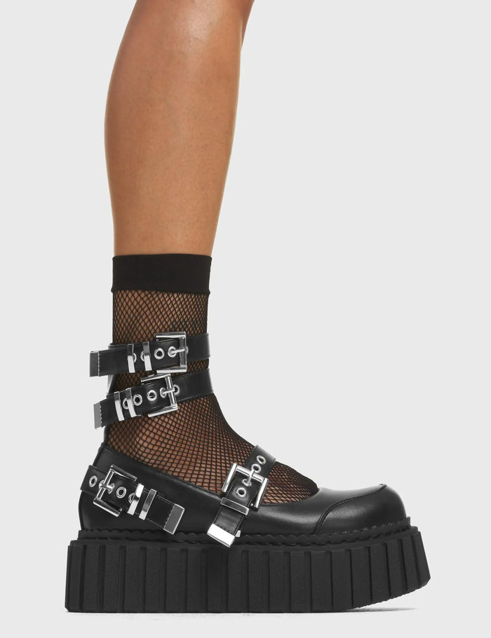 lamoda Dish It Out Chunky Creeper Shoes