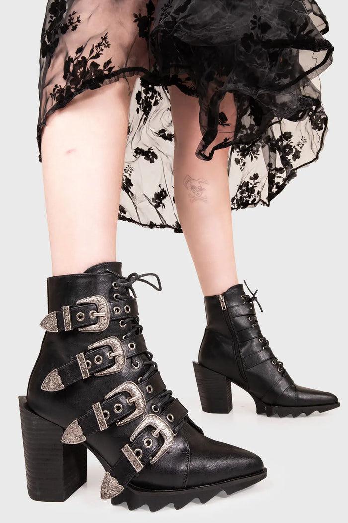 Lamoda Don't Even Western Ankle Boots