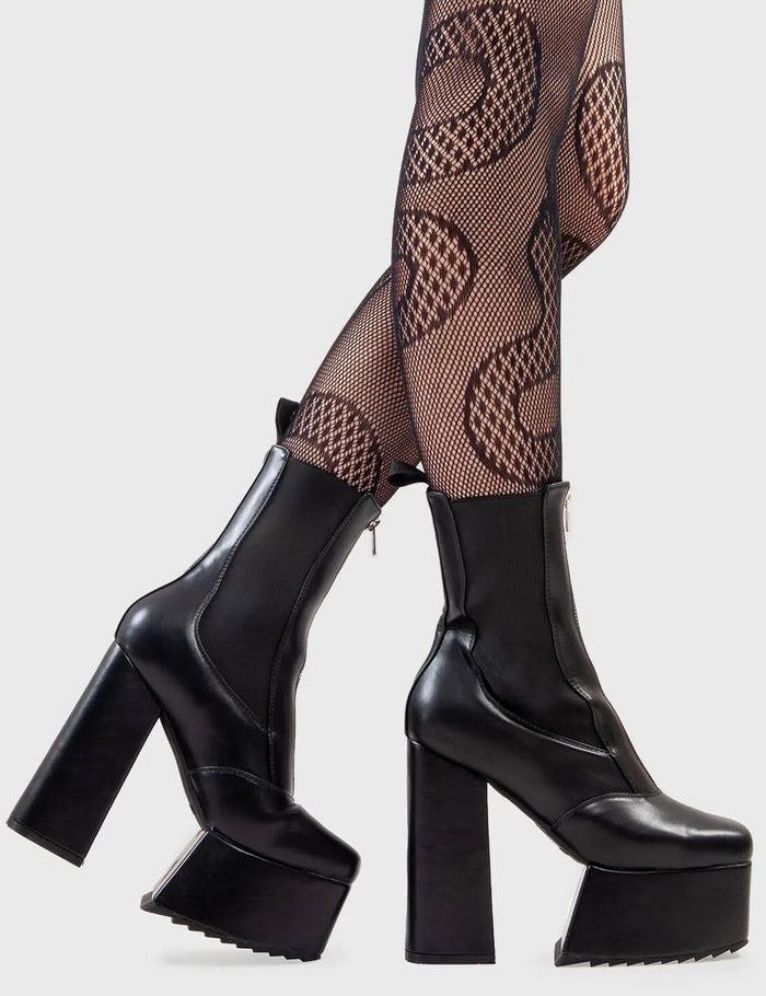 Lamoda Drop Out Platform Ankle Boots