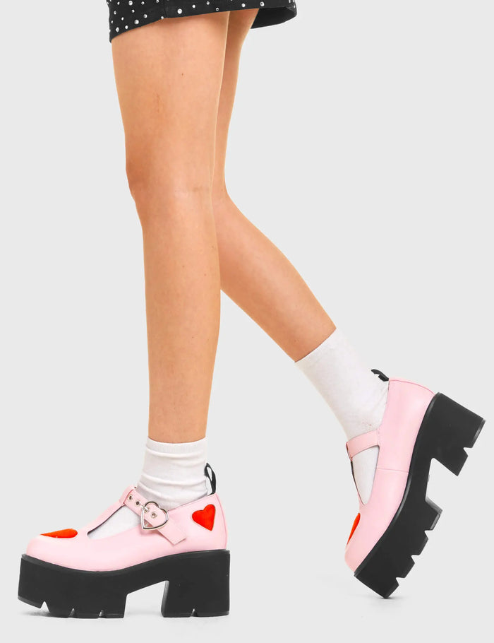 Lamoda Fairytale Chunky Mary Jane Shoes