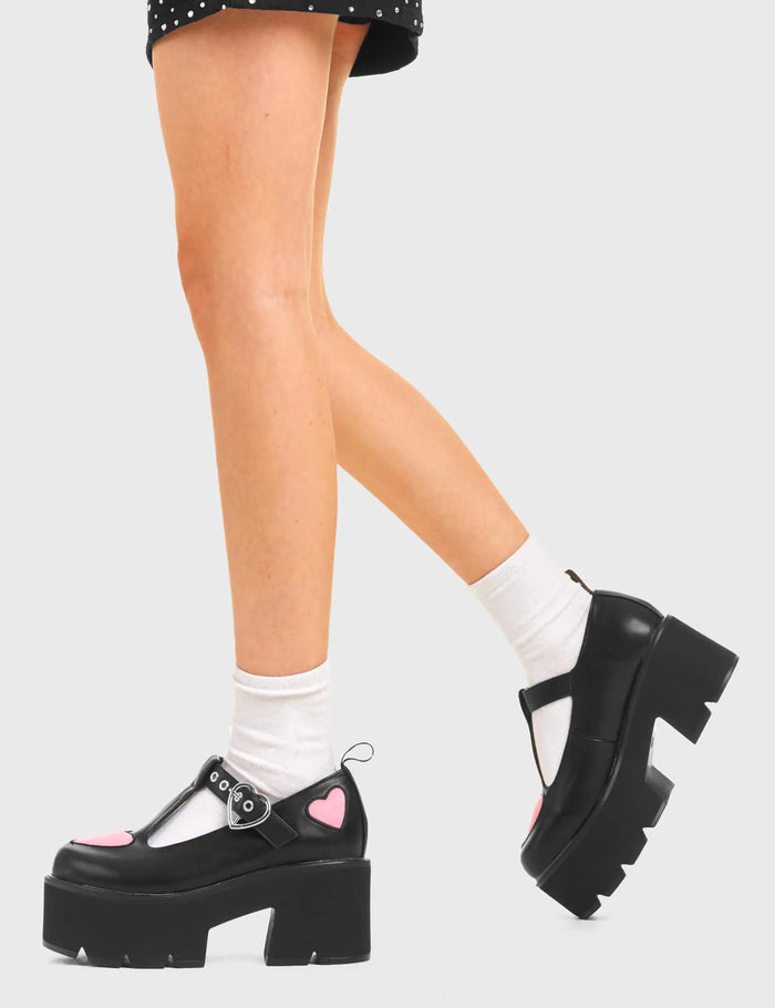 Lamoda Fairytale Chunky Mary Jane Shoes