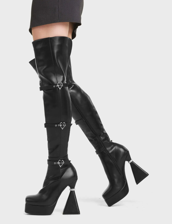 Lamoda Fantasy Platform Thigh High Boots