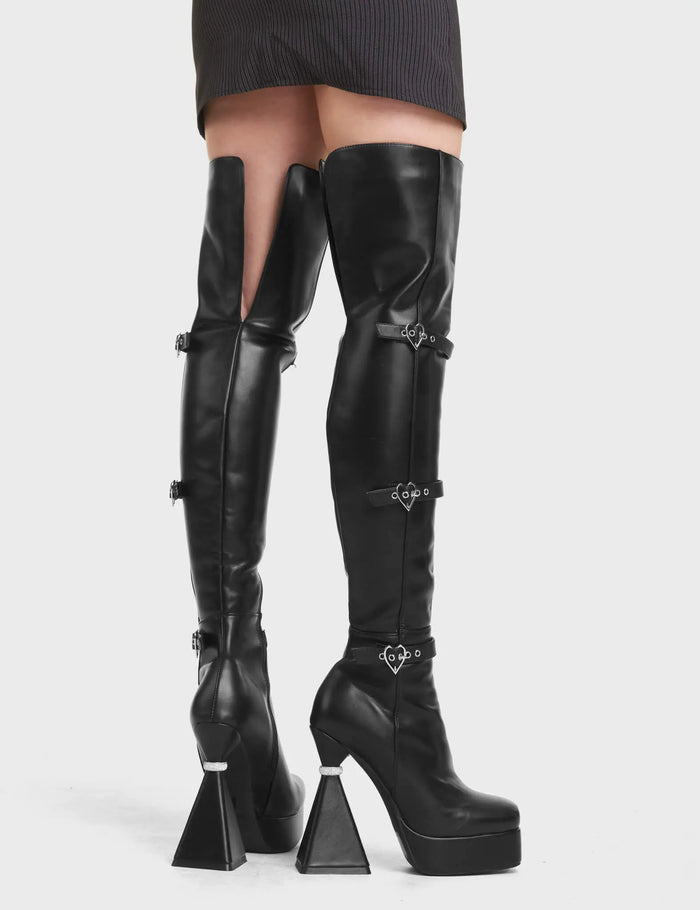 Lamoda Fantasy Platform Thigh High Boots