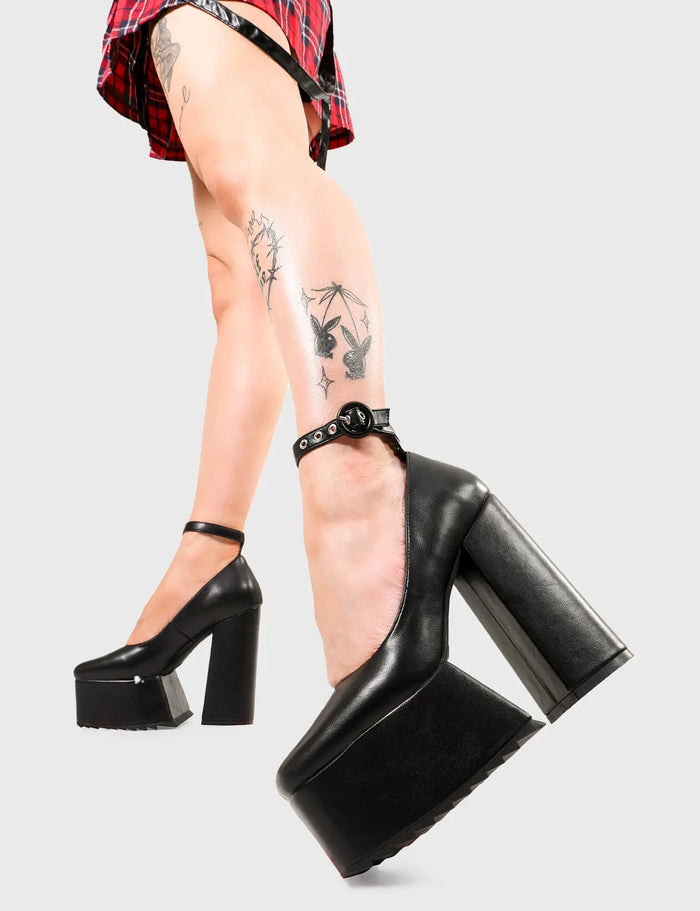 lamoda Fight Night Platform Heels