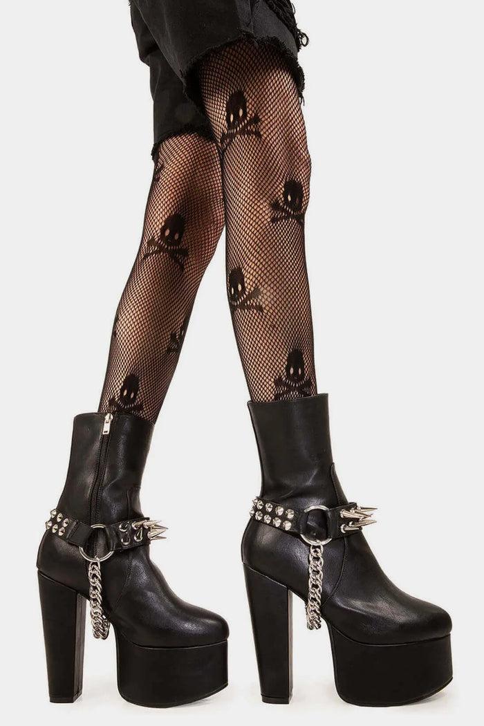 Lamoda Flashbacks Platform Ankle Boots