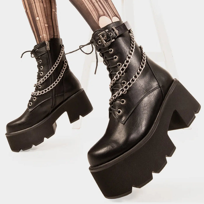 Lamoda Flip The Switch Chunky Platform Boots