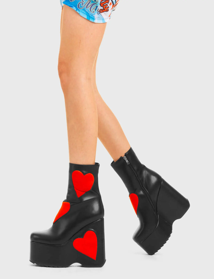 Lamoda Full Time Lover Chunky Platform Ankle Boots