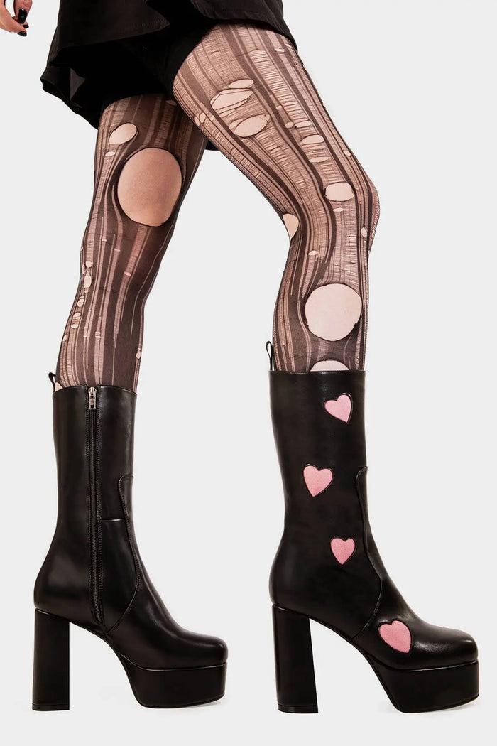 Lamoda Game Of Love Platform Calf Boots