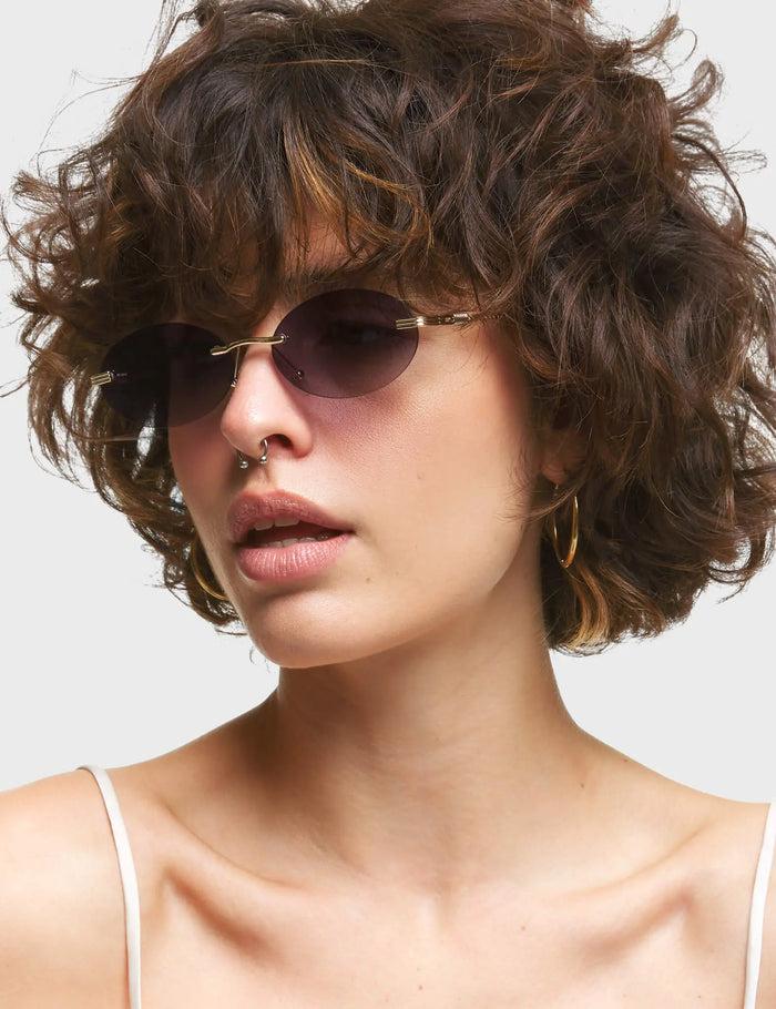 Lamoda Game Oval Sunglasses