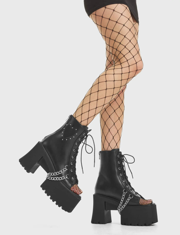 Lamoda Get To It Chunky Platform Ankle Boots