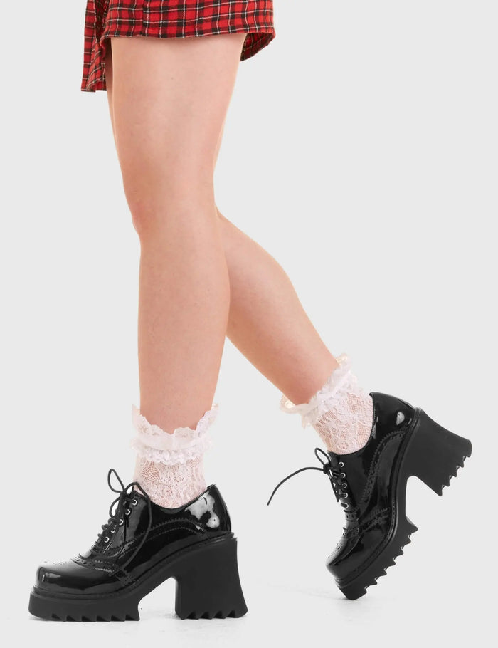 Lamoda Good Evening Chunky Brogue Shoes