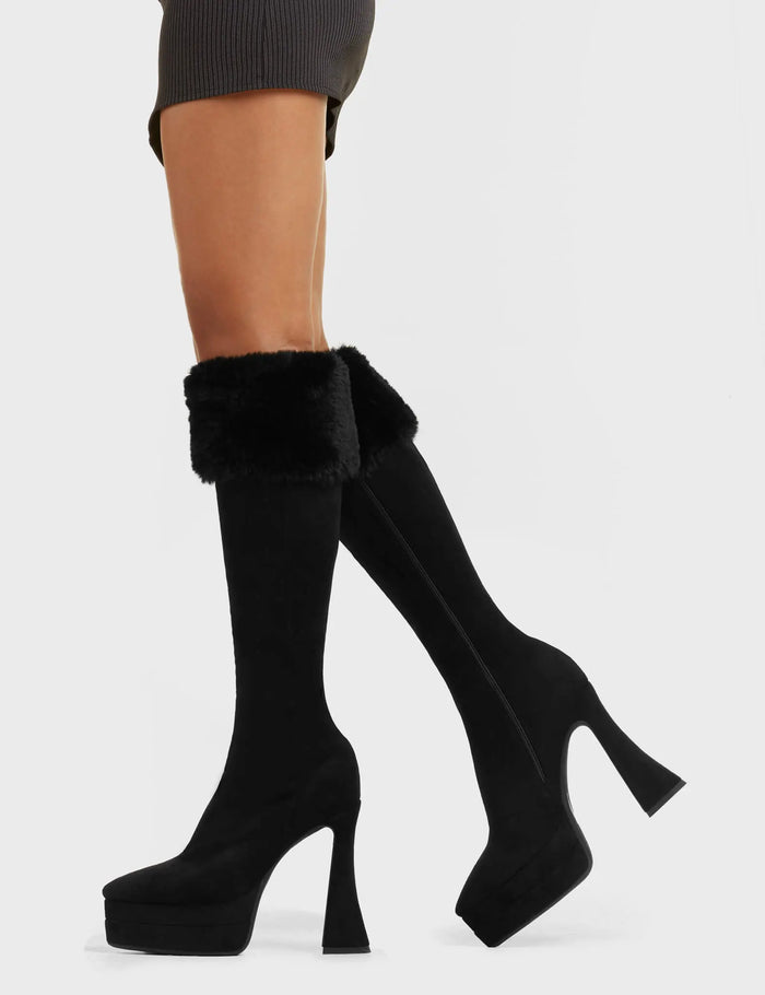 Lamoda Good Soul Platform Knee High Boots