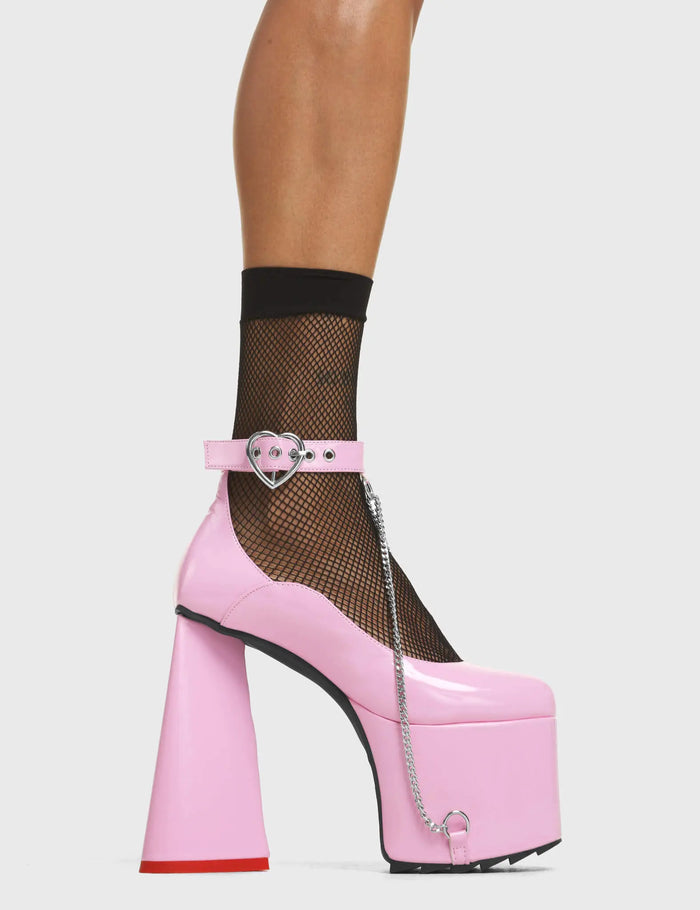 lamoda Goodbye Forever Platform Heels