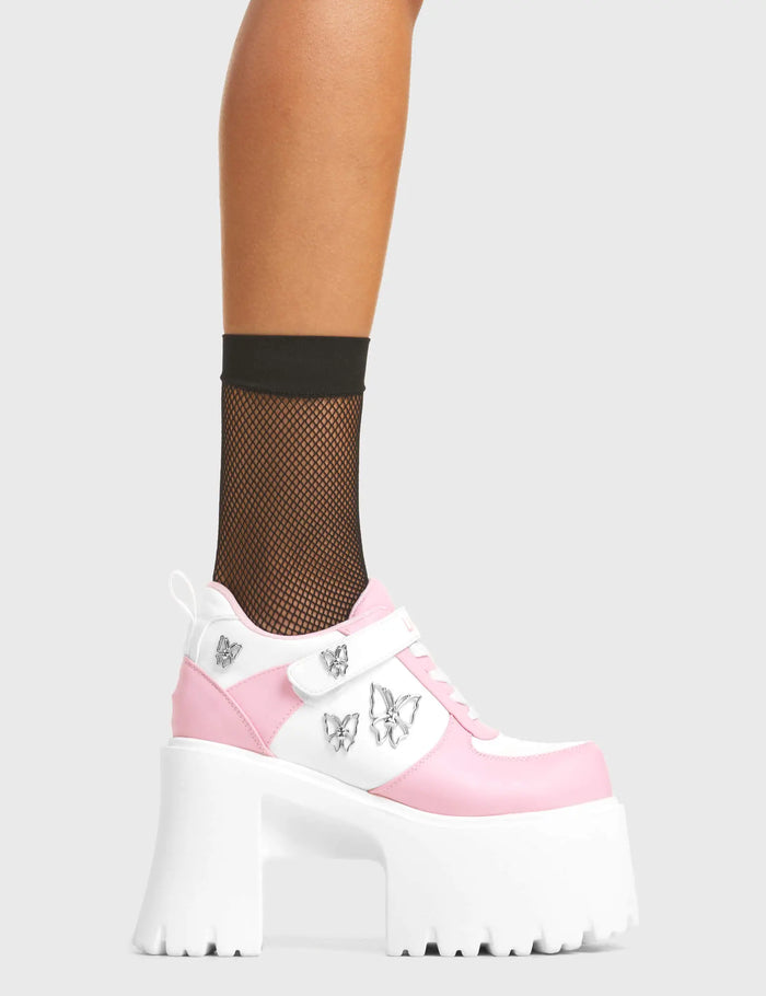 lamoda Got Butterflies Chunky Platform Sneakers