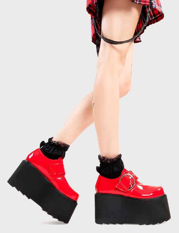 Lamoda Grounded Chunky Platform Shoes