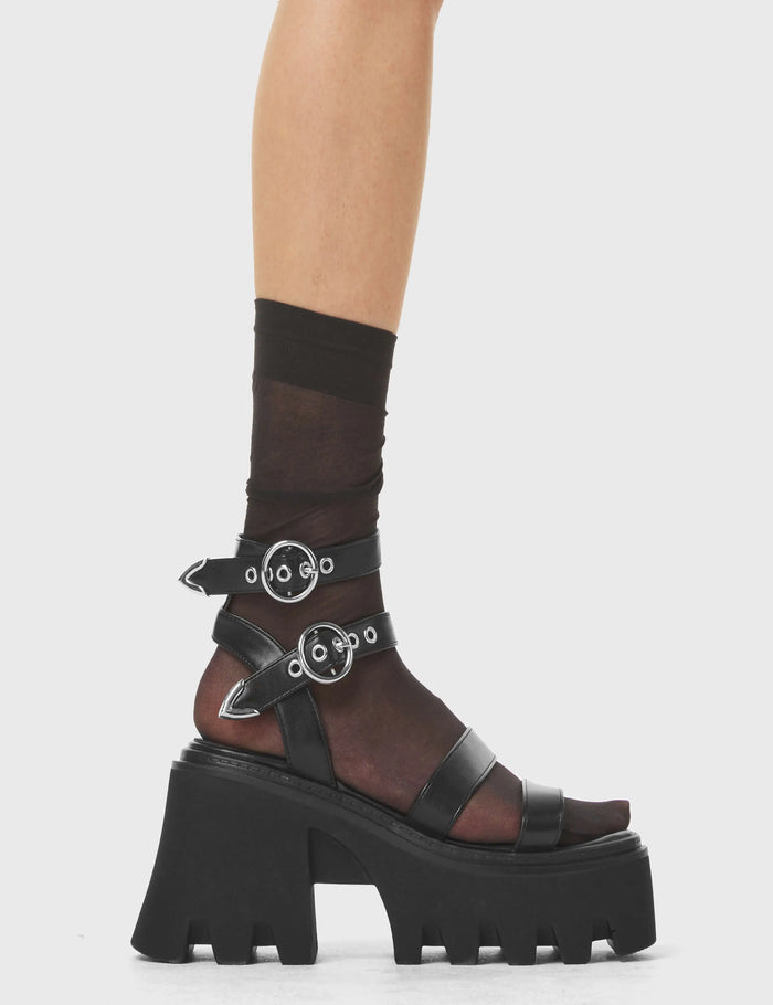 lamoda Happy Place Chunky Platform Sandals