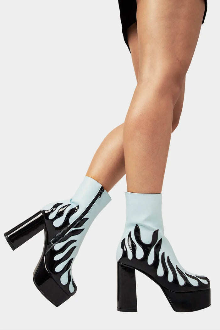 Lamoda High Voltage Platform Ankle Boots