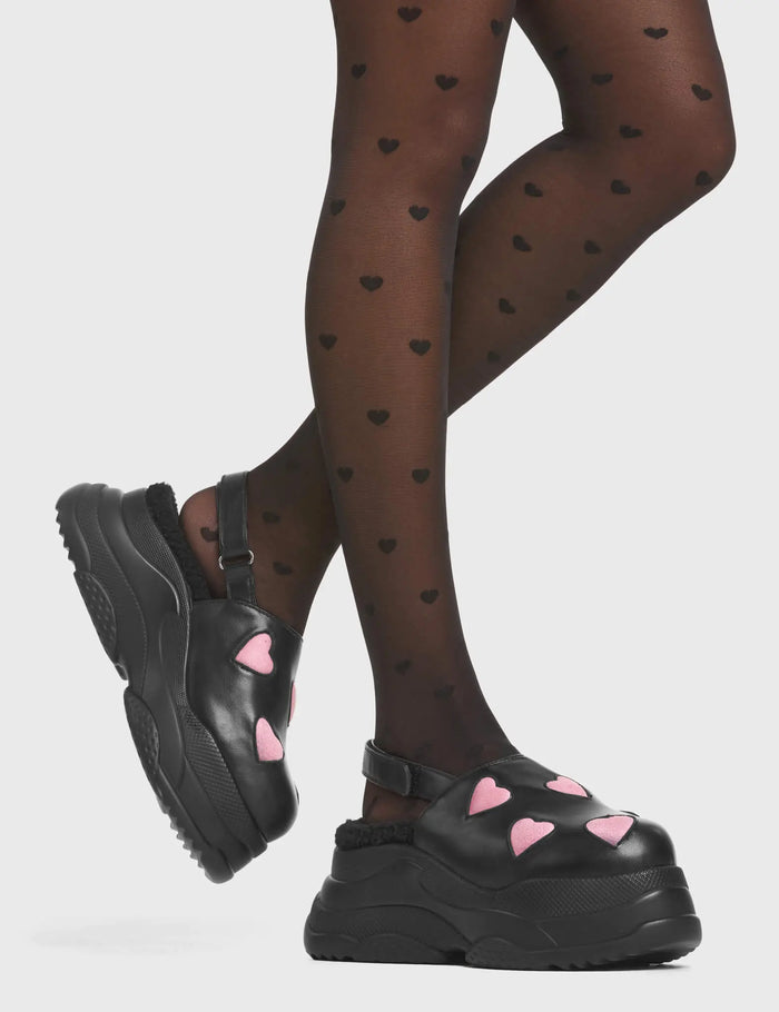 Lamoda Hit A Nerve Chunky Platform Clogs