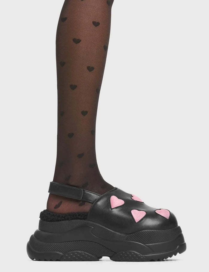 Lamoda Hit A Nerve Chunky Platform Clogs